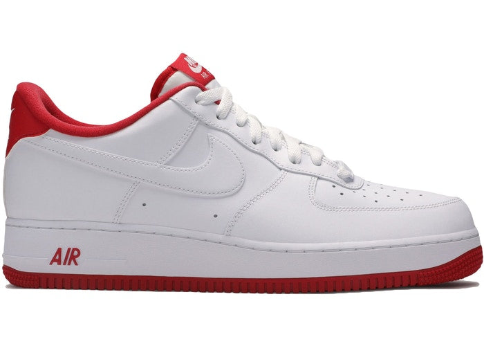 Force 1 Low White University Red