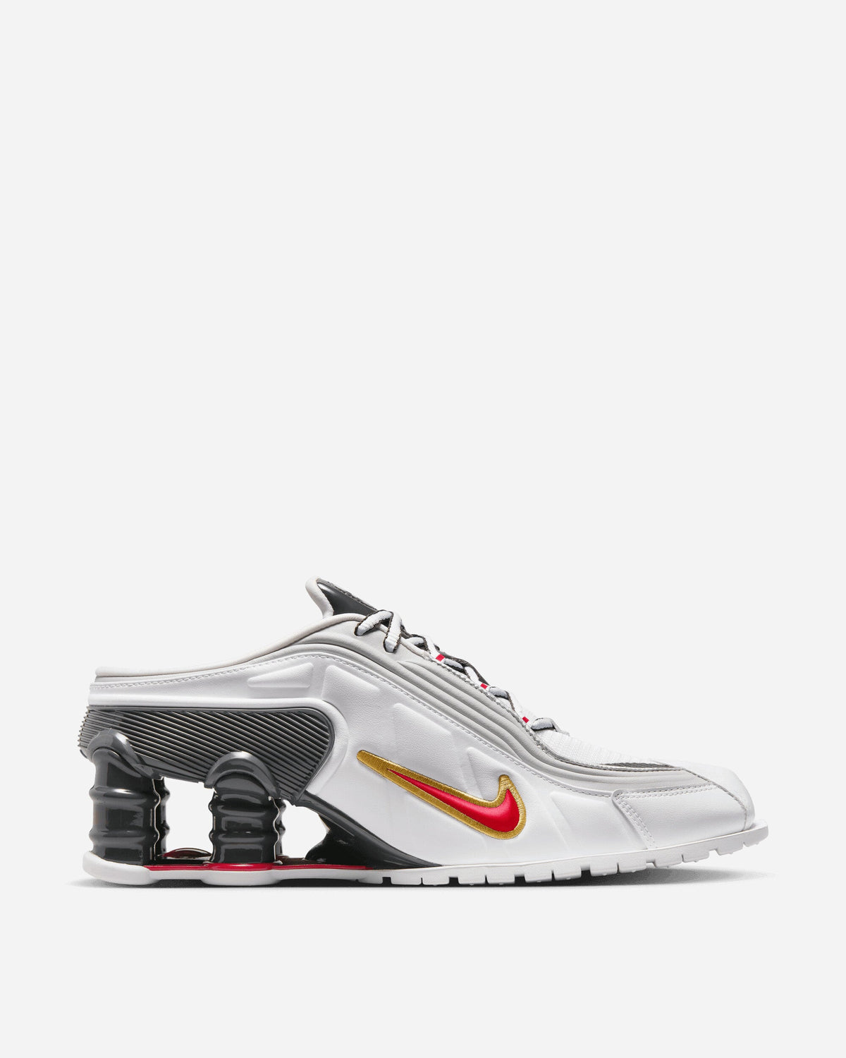 Women's Martine Rose Shox MR4 Sneakers White / Varsity Red