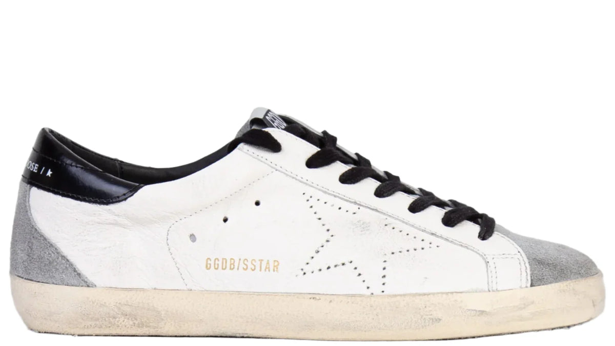 Golden Goose Super Star Skate White Grey Black (M)