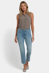 Sheri Slim Ankle Jeans In Petite - Light Paradise