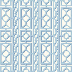 Blue Pavilion Wallpaper