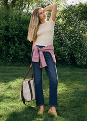 THE DOT MID RISE STRAIGHT ANKLE