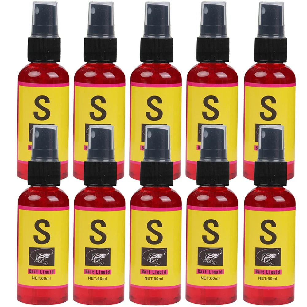 Liquid Fish Attractant Scent Spray – Natural Carp Bait Additive for Freshwater & Saltwater
