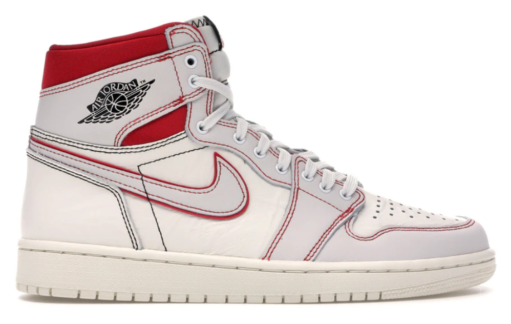 1 Retro High Phantom Gym Red