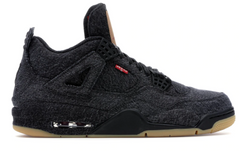 4 Retro Levi's Black (Levi's Tag)