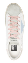 Golden Goose Super Star White Ice Powder blue (W)