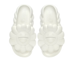 Takashi Murakami Ohana Full Bloom Slide Star White