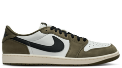 1 Retro Low Medium Olive Summit White Sail Black