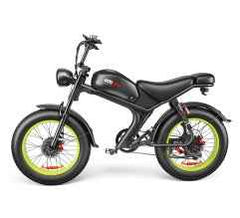 Dual-Drive Electric Bike | 48V 2000W Twin Motor, 23Ah Battery, 55-70KM Range
