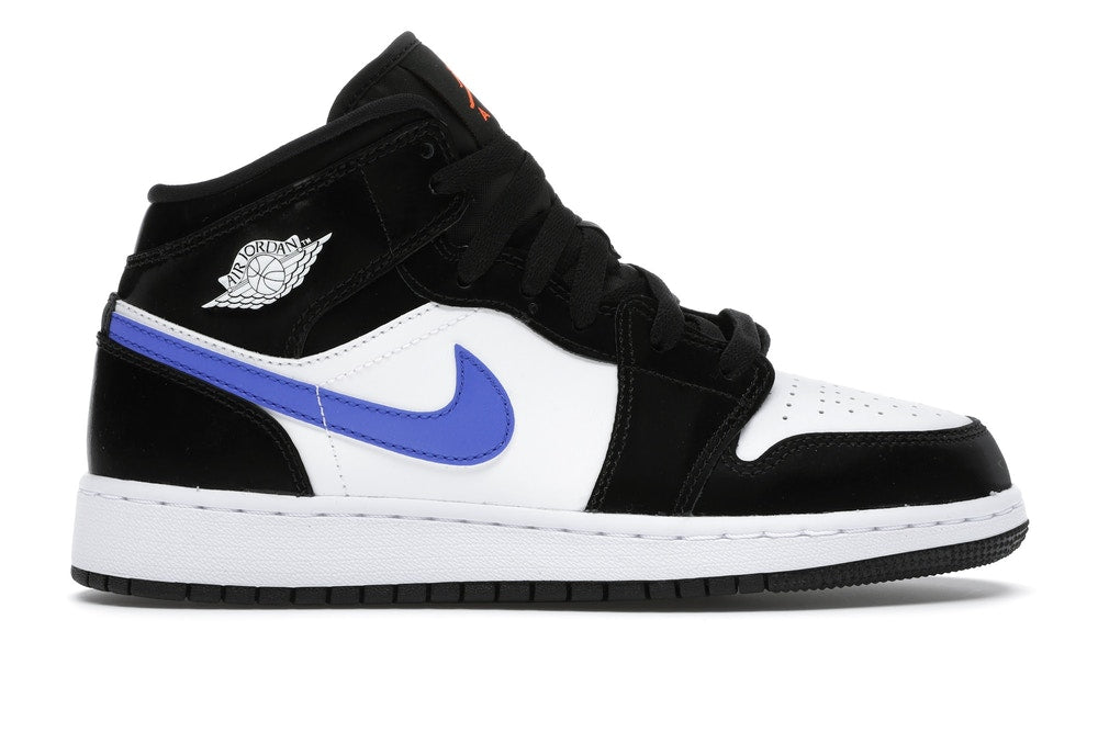1 Mid Black Racer Blue White (GS)