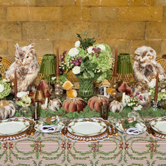 Chocolate Bow Laurel Placemats (Set of 4)