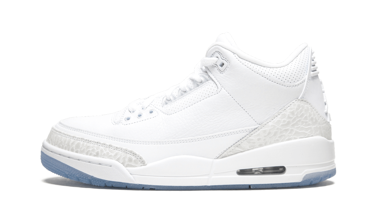 3 Retro "Pure White" 136064 111