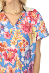 Johnny Was Bee Active Leilah Boxy Polo Tee A0125-1