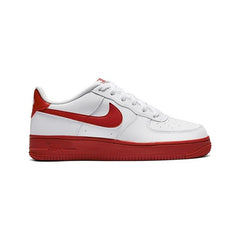 Force 1 Low White Red Midsole (GS)