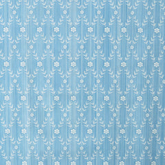 Blue Theodora Trellis Fabric